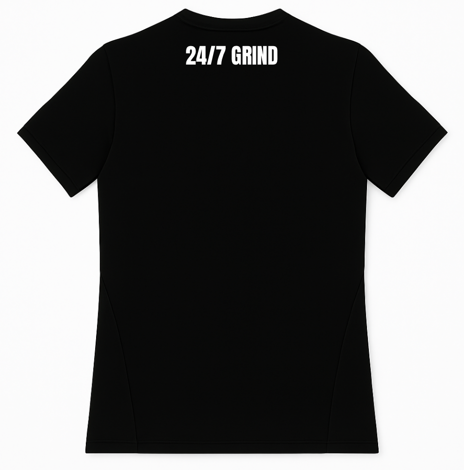 GAME TIME "THE CLOCK STARTS NOW" COMPRESSION SHIRT – BLACK