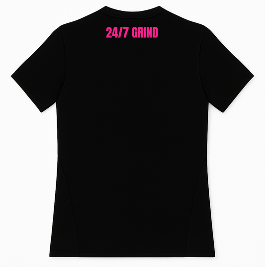 GAME TIME "THE CLOCK STARTS NOW" COMPRESSION SHIRT – PINK