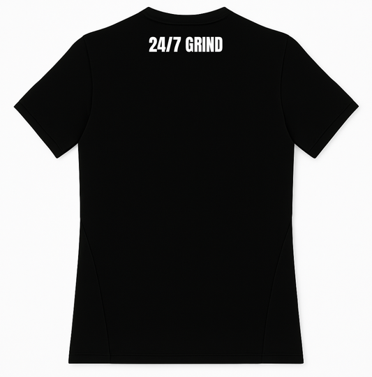 GAME TIME "THE CLOCK STARTS NOW" COMPRESSION SHIRT – BLACK